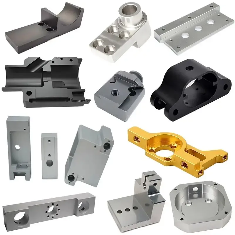CNC machined aluminium components