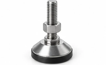 Leveling Foot for Equipment Frames